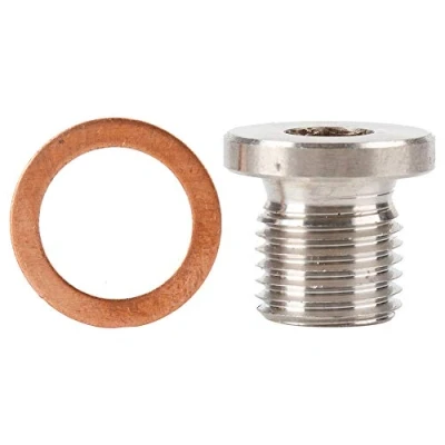 Image de Bouchon obturateur à oxygène Suuonee, de Sonde lambda M12 1.25mm, O2, capuchon, bicyclette, voitures, accessoire