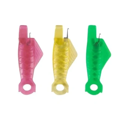 Image de 3 Pcs Enfile Aiguilles, Plastique DIY Fil, Aiguilles en pour Couture, Point de Croix Fil Aiguille à Coudre, Coudre Main &amp; Quilting Craft