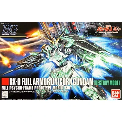 Image de HGUC 1144 RX 0 Gundam Licorne à armure complète (Mode Détruire) (Combinaison mobile UC)