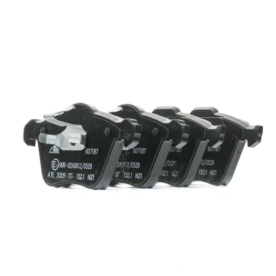 Image de ATE 13.0460 7187.2 Jeu de plaquettes frein non préparé pour indicateur d&#039;usure, contact signal d&#039;usure exclu VOLVO: XC90 I, S60 V70 2