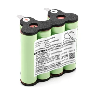 Image de vhbw NiMH Batterie 2000mAh (7.2V) pour aspirateur Home Cleaner Robots domestiques AEG/Electrolux AG406, ZB4106WD