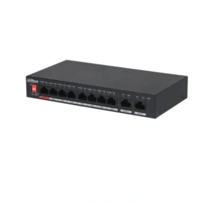 Image de SWITCH POE PFS3010 8ET 96 V2 8 PUERTOS DAHUA