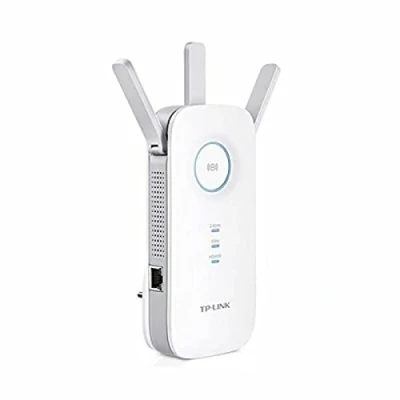 Image de TP Link Répéteur WiFi(RE450), Amplificateur WiFi AC1750, Extender, Booster, 1 Port Ethernet, couvre jusqu&#039;à 140㎡, Compatible avec toutes les box internet, 140m²20 appareils