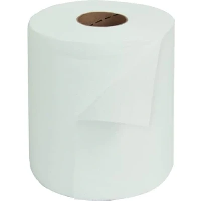 Image de Bobines essuie tout/essuie mains maxi 450 formats Dévidage central Pure ouate Blanche 19,6x24cm 2 plis Lot de 6