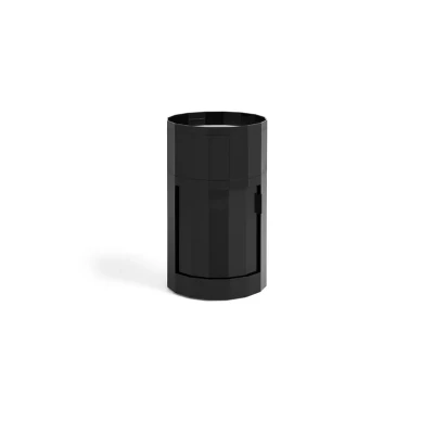 Image de HAY Table d&#039;appoint Facet Cabinet high 66 cm Anthracite