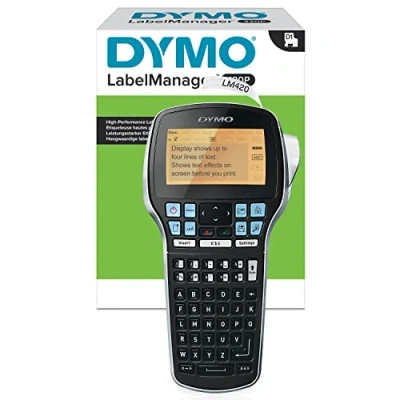 Image de Dymo LabelManager 420P Étiqueteuse Portable Clavier ABC (Import Royaume Uni)