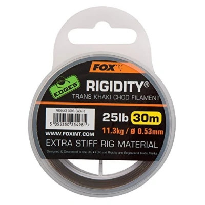 Image de Fox Rigidity Trans Khaki Chod Filament (30m) Taille : 25lb