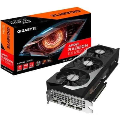 Image de Gigabyte Carte Graphique AMD Radeon RX 6900 XT Gaming OC 16Go Taille Unique Noir