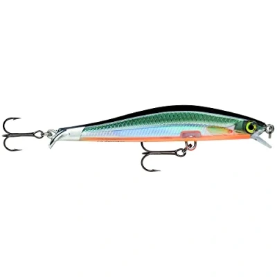 Image de Rapala Leurre de Pêche Ripstop Matériel avec 2 Bavettes d&#039;Eau Douce Profondeur Nage 0.9 1.2m Taille 9cm / 7g Fabriqué en Estonie Halloween