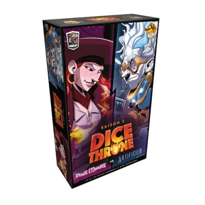Image de Lucky Duck Games Dice Throne S2 Artificier vs Pirate Maudite