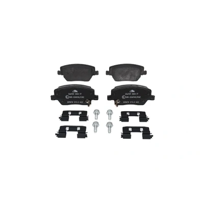 Image de ATE 13.0460 5679.2 Jeu de plaquettes frein avec indicateur d&#039;usure vis d&#039;étrier accessoires FIAT: Tipo Break, Berline