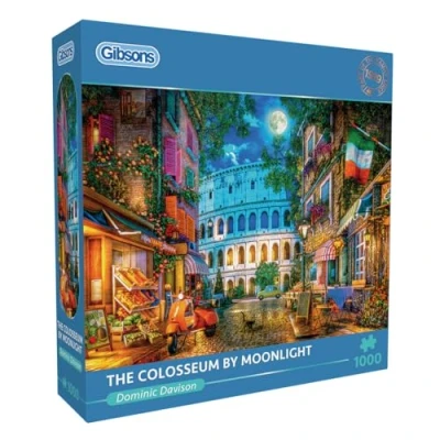 Image de Gibsons Puzzle 1000 pièces : Le Colisée au Clair de Lune