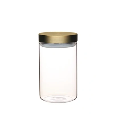 Image de MasterClass Bocal de Conservation en Verre avec Couvercle Laiton, 1 L