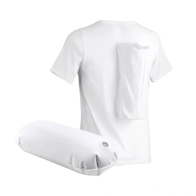 Image de somnipax T shirt Comfort anti ronflement avec coussin gonflable, pour hommes [L]