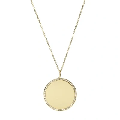 Image de Fossil Collier, Femme, Taille: One Size, Gold