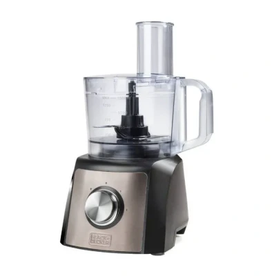 Image de Black+Decker BXFPA1200E. Robot multifonction. 1200W. Carafe de 1.5l. 2 vitesses/fonction Turbo. 8 accessoires.