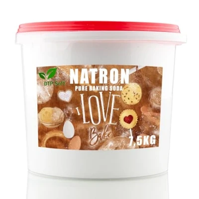 Image de Bicarbonate de sodium Baking Soda Sel soude E500 dans un seau Top (7,5 kg)