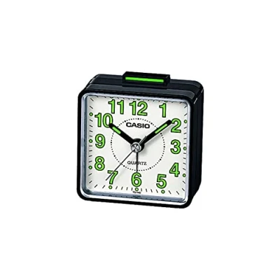 Image de Casio Réveil TQ 140 1BEF Blanc/Vert M