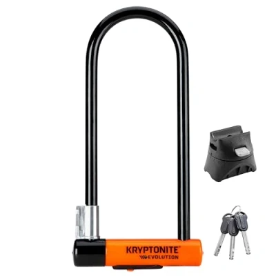 Image de KRYPTONITE U Locks Blocco Disco Evolution Mixte Adulte, Noir, x