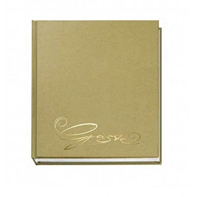 Image de Veloflex 5420011 livre d&#039;hôtes classique 144 pages motifs surimprimés doré
