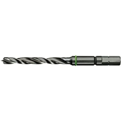 Image de Foret à bois FESTOOL D 5 Acier renforcé Pointe de centrage 2 tranchants