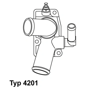 Image de WAHLER 4201.92D Thermostat d&#039;eau 92 avec joint d&#039;étanchéite OPEL: Vectra B Berline, CC, Break