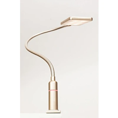 Image de lampe de chevet LED 4 W lecture luminaire flexible éclairage chambre lit, choix : 1 pièce, laiton mat