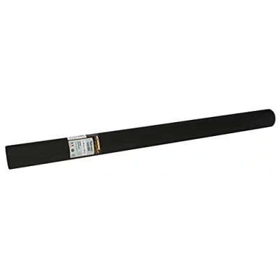 Image de Pro Nappe Réf R802034I jetable en papier gaufré Gaufrage unique, esthétique et profond Couleur noire longueur 20 m x largeur 1,20 Fabriqué France
