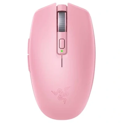 Image de Razer Orochi V2 Souris Gaming sans Fil avec Jusqu&#039;à 950 Heures d&#039;Autonomie (Design Ultra léger, HyperSpeed &amp; Bluetooth, Interrupteur de Mécanique 2e Gen) Rose Quartz