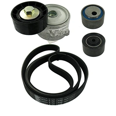 Image de SKF VKMA 33044 Jeu de courroies trapézoïdales à nervures PEUGEOT: 206 3/5 portes, Partner I Van, Combispace, CITROËN: Jumpy MPV