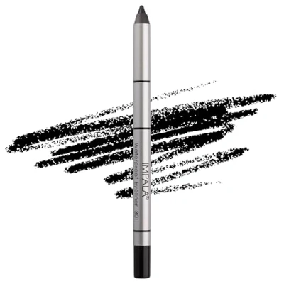Image de Impala Crayon Yeux Crémeux et Waterproof Couleur 301 Noir Contour Défini ou Effet Fumé Texture Dense Crémeuse Facile à Appliquer Brillante, Longue Durée