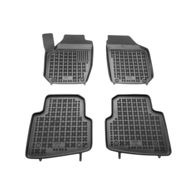 Image de REZAW PLAST 200205 Ensemble de tapis sol Caoutchouc avant et arrière 4 noir Sur mesure SKODA: Roomster