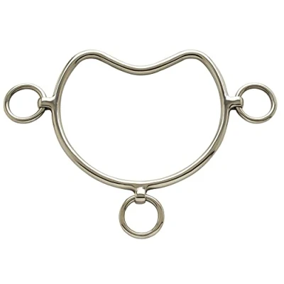 Image de PFIFF 006013 01 1 Mors Chifney anticabreur Argent