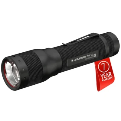 Image de Ledlenser P7R SE Lampe de poche LED rechargeable et focalisable tactique avec 1100 lumens Advanced Focus Portée d&#039;éclairage 220 m Durée 40 heures Mode stroboscopique