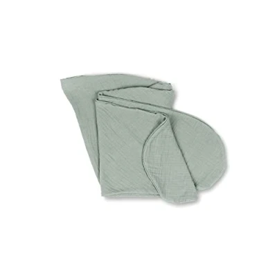 Image de doomoo Housse Tetra Grey pour Coussin de Grossesse Comfy Big d’Allaitement en Coton Bio Nouveau Style Aux Couleurs Naturels Votre Compagnon Maternité (Tetra Green)