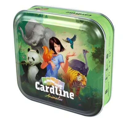 Image de Monolith Cardline Animaux Jeu de Cartes à partir 7 Ans 2 8 Joueurs 15 Minutes par Partie Espagnol