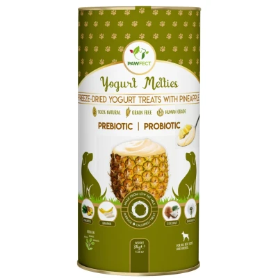 Image de Pawfect Freeze Dried nourriture pour chiens Yaourt aux ananas 38 gr.