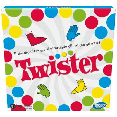 Image de Hasbro Gaming Twister, Single, 315 98831456, Multicolore, 3