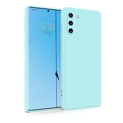 Image de MyGadget Coque pour Samsung Galaxy Note 10 Case TPU Souple &amp; Soft Cover Protection Extra Fine Légère Étui Coloré Anti Choc et Rayures Bleu Clair