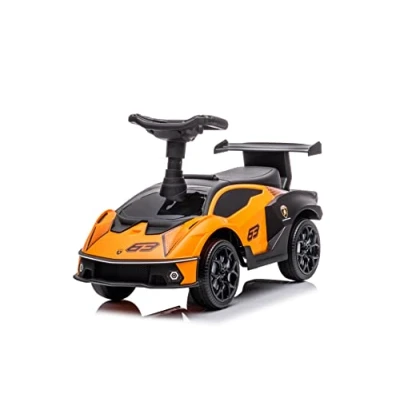 Image de TURBO CHALLENGE Lamborghini Trotteur 119711 Roues Libres Orange 25Kg Max Plastique Piles Non Incluses À Partir de 12 Mois