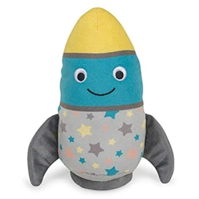 Image de Petface Little Jouet en Peluche pour Chiot Motif fusée