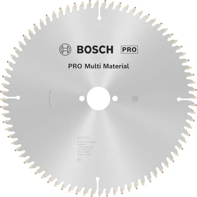 Image de Bosch 2608640516 Lame de scie circulaire Multi Material 250 x 30 3,2 mm, 80, 1 pièce
