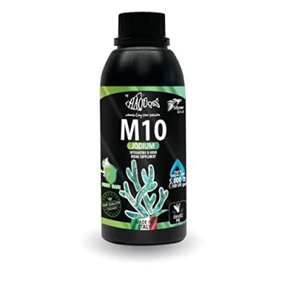 Image de Haquoss M10 Jodium concentré d&#039;iode pour Aquarium de barrière, 250 ML