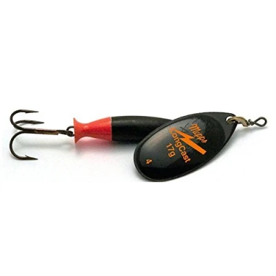 Image de Cuiller MEPPS AGLIA Long Cast Taille 3 12, 3, Noir, Vrac a la Piece