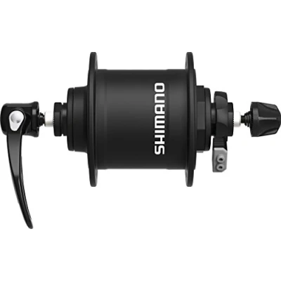 Image de SHIMANO Qr typ36 Dynamo moyeu Mixte, Noir, Taille Unique