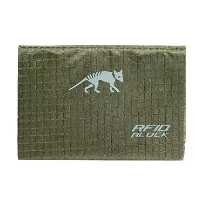 Image de Tasmanian Tiger Porte Cartes TT certifié TÜV RFID B Monnaie sécurisé NFC, Olive, 9,5 x 6 cm