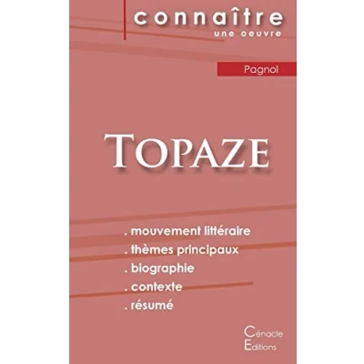 Image de Fiche de lecture Topaze (Analyse littéraire référence et résumé complet)