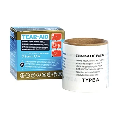 Image de Tear Aid Outil de réparation Type A Transparent Rouleau 1,5 mtr