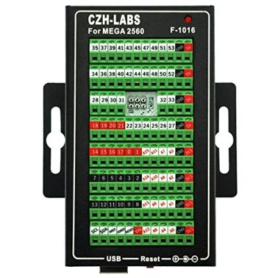 Image de Module de bornier à vis MEGA2560 avec boîtier en aluminium pour Arduino Mega 2560 R3