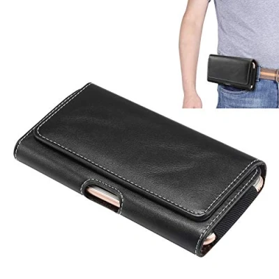 Image de Étui ceinture en cuir pour Samsung Galaxy S20+ / S20 ultra S10 Lite Note10 Note 10+ 9 8 A9 A70 A70S A20S A80 A90 A9Star